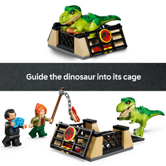 Lego Jurassic World Young T. rex Transport Truck Building Construction Playset