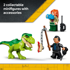 Lego Jurassic World Young T. rex Transport Truck Building Construction Playset