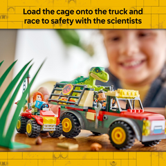 Lego Jurassic World Young T. rex Transport Truck Building Construction Playset