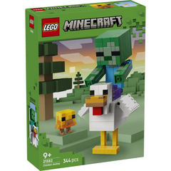 Lego Minecraft Chicken Jockey Building Construction Playset