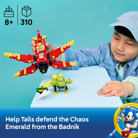 Lego Sonic the Hedgehog Tails' Tornado-1 Building Construction Playset