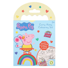 Peppa Pig Carry Along Colouring Set [PECAR/4]