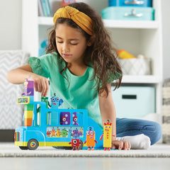 Learning Resources Rainbow Counting Bus Math Toy for Toddlers