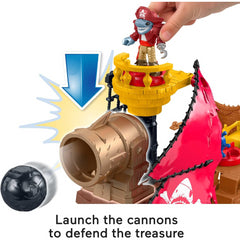 Imaginext Shark Bite Pirate Ship with Pirate Figures & Accessories