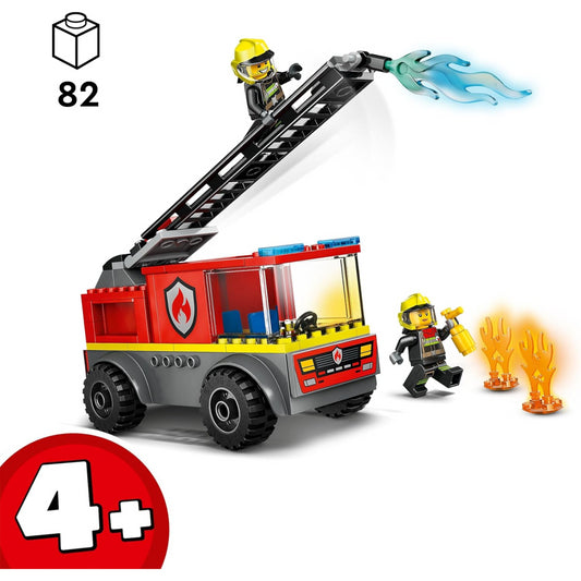 Lego City 60463 Fire Engine 2 Minifigures Construction Playset