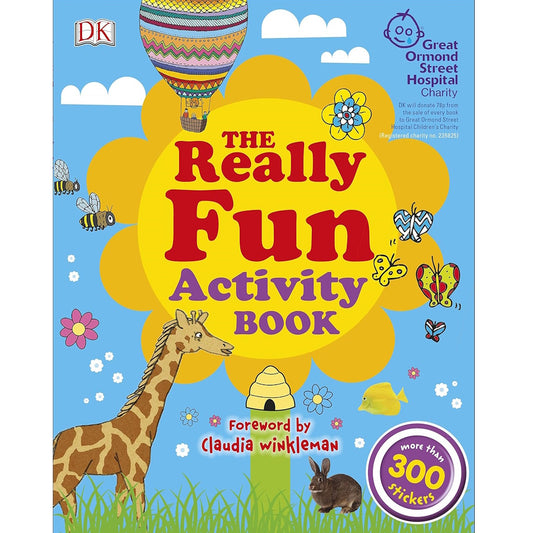 DK The Really Fun Activity Book With More Than 300 Stickers