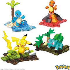 MEGA Pokemon Kanto Region Team Building Set