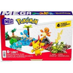 MEGA Pokemon Kanto Region Team Building Set
