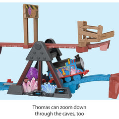 Thomas & Friends Crystal Caves Adventure Set with Motorized Thomas