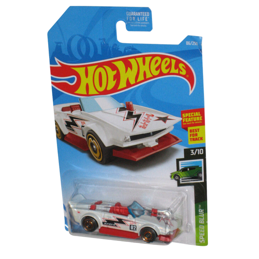 Hot Wheels Die-Cast Vehicle Track Manga White