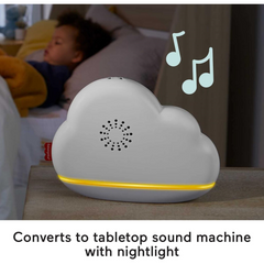 Fisher-Price Baby Toy Rainbow Showers Mobile with Music & Night Light (Not Compatible with Fisher-Price Luminate Bassinet)