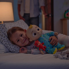 Cocomelon Musical Bedtime JJ Plush Doll with Sounds and Soft Body