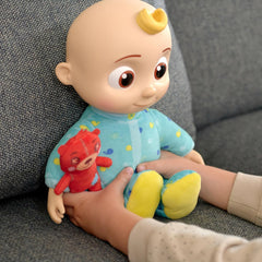 Cocomelon Musical Bedtime JJ Plush Doll with Sounds and Soft Body