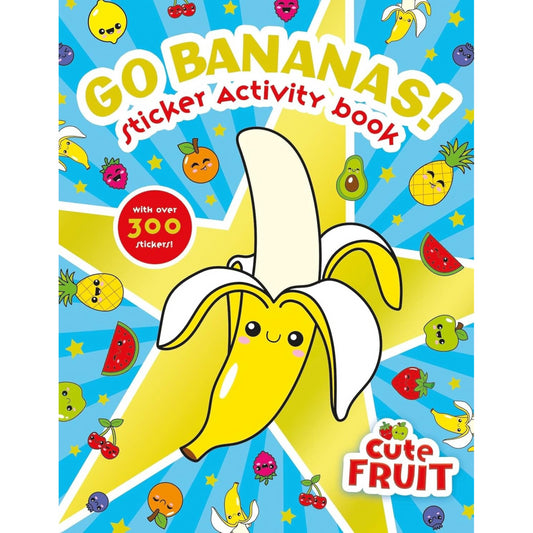 Go Bananas Sticker Activity Book for Children