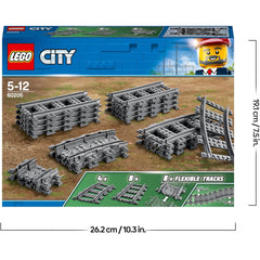 Lego City 60205 Train Tracks 20 Piece Extension Accessory Set