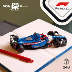 Lego Speed Champions 77246 Visa Cash App RB VCARB F1 Car Playset