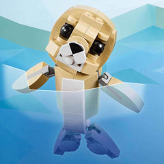 Lego Creator 31162 Cute Bunny Set 3-In-1 Bunny Llama Seal Construction Playset