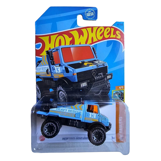 Hot Wheels Die-Cast Vehicle Mercedes-Benz Unimog 1300L