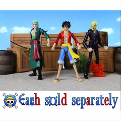 Bandai Anime Heroes Monkey D. Luffy One Piece 6.5-Inch Action Figure