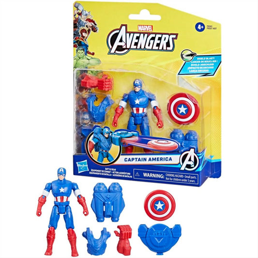 Marvel Captain America Battle Gear Action Figure