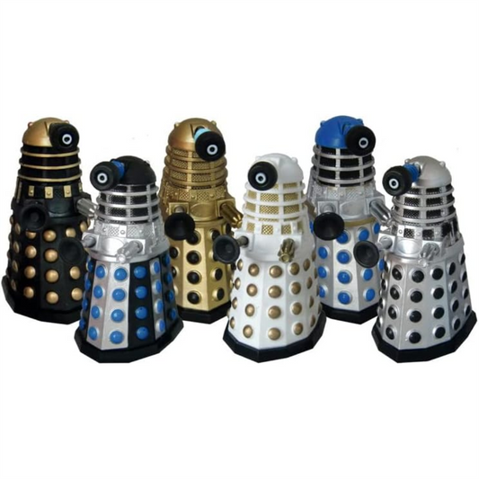 Doctor Who The Daleks Of Skaro Mini Bobble Figurine Multi-Pack