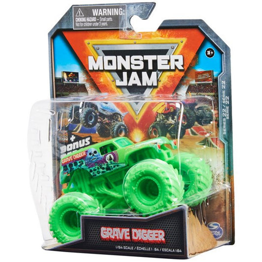 Monster Jam Hyper Fuelled Series 1:64 Vehicle Spin Master - Grave Digger