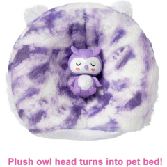 Barbie Cutie Reveal Doll 10 Surprises Winter Snowflake Series - Owl