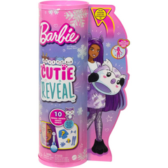 Barbie Cutie Reveal Doll 10 Surprises Winter Snowflake Series - Owl