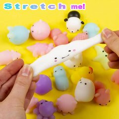 Abeec 24 Mini Squishies Sensory Toy Set for Kids