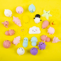 Abeec 24 Mini Squishies Sensory Toy Set for Kids