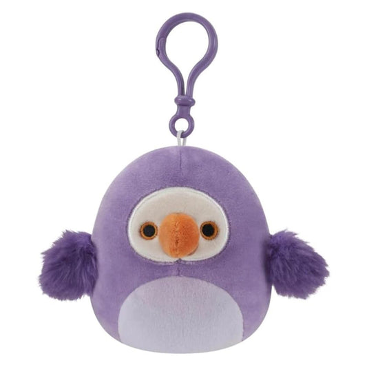 Squishmallows Neha the Dodo 3.5-Inch Clip Plush Toy