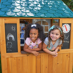 KidKraft Garden View Wooden Playhouse (Collection Only)