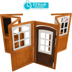 KidKraft Garden View Wooden Playhouse (Collection Only)