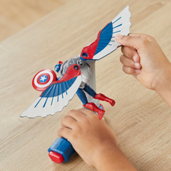 Marvel Captain America Flight Control Figure Playset