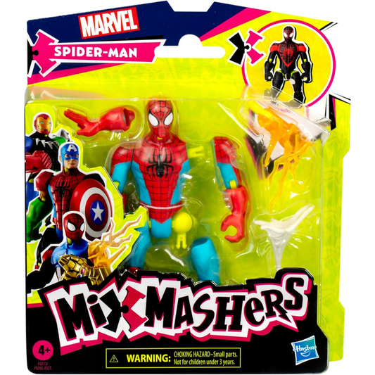 Marvel Mix Mashers Spider-Man Basic Figure Toy for Kids