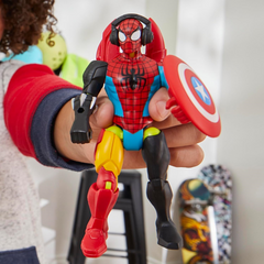 Marvel Mix Mashers Spider-Man Basic Figure Toy for Kids