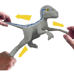 Jurassic World Raptor Blue Fully Stretchable Dinosaur