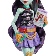 Monster High Jinafire Long Core Doll with Pet Dog Cloudy Yun Yun