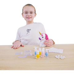 Be Bold Magical Unicorn Nail Kit Dryer Arts and Craft Set