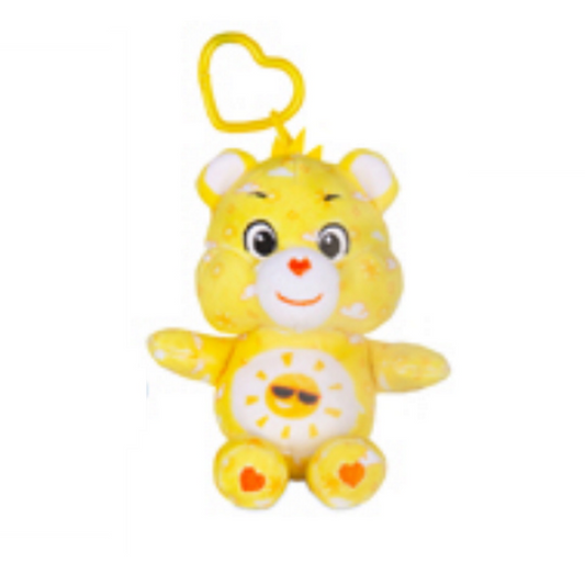 Care Bears Mini Plush Dangler 7" - Funshine Bear