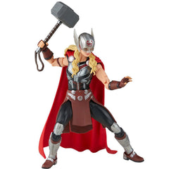Marvel Legends Series MIGHTY THOR Figure 1 Thor Love and Thunder (BUILD A FIGURE: MARVEL'S KORG-LEFT LEG)