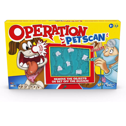 Hasbro Gaming Operation Pet Scan Board Game