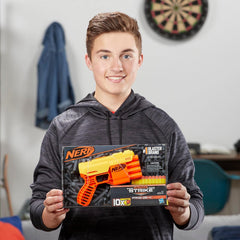 Nerf Yellow-Orange Alpha Strike Fang QS-4 Dart Blaster