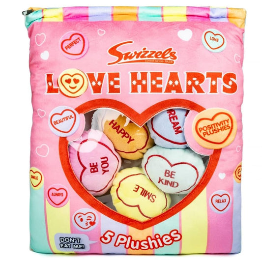 Swizzels Love Heart Large Sweet Bag Plush