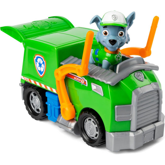 Paw Patrol Recycle Truck and Mini Character Figure - Rocky