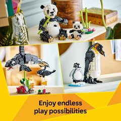 Lego Creator 31165 Panda Family 3 in 1 Animal Set
