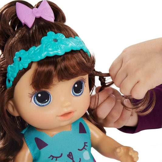 Baby Alive Snip N Style Baby - Brown Hair
