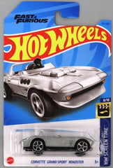 Hot Wheels Die-Cast Vehicle Corvette Grand Sport Silver