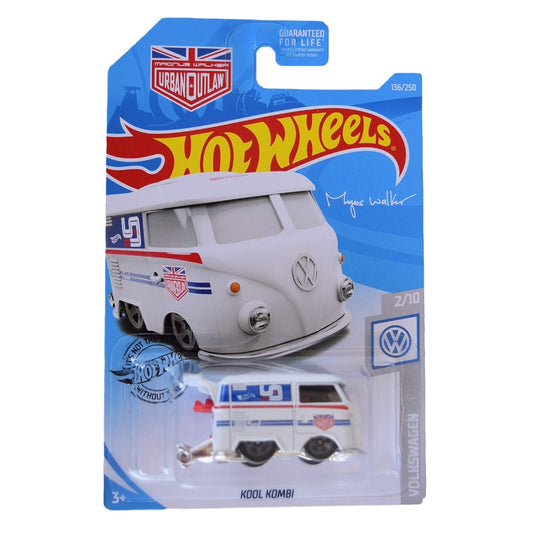Hot Wheels Die-Cast Vehicle Kool Kombi White