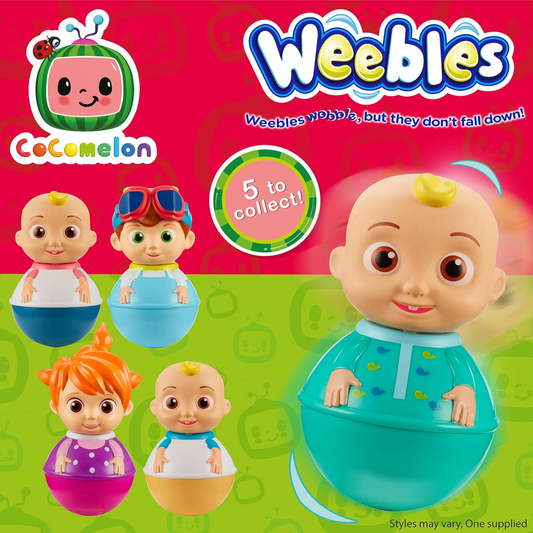 Cocomelon Weebles Wobbles Baby Toy - Cody Figure